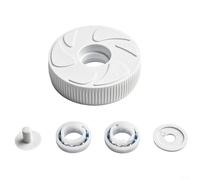 Kit de montaje de rueda loca para limpiadores de piscina Polaris 280 y 180, incluye junta de rodamientos de bolas y cierre para un rendimiento fiable listo para mantenimiento