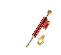 Kit de Montaje de Soporte de Amortiguador de dirección estabilizador de Motocicleta Compatible con BMW S1000RR, S1000R, R1200GS, F650GS, F800GS, Estabilizador de Amortiguador(Red Gold)