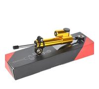 Kit de Montaje de Soporte de Amortiguador estabilizador de dirección Ajustable Compatible con Honda CB600F Hornet CB650F CB650R 750 750F Estabilizador de Amortiguador(Gold Black)