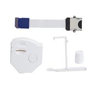 Kit de montaje de tarjeta de memoria, con estuche de tarjeta de memoria de extensión para Gdemu, kit de montaje de adaptador de extensor de tarjeta de memoria de extensión de impresión 3D,(blanco)