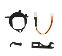 Kit de montaje de ventilador de impresión 3D para CC, mini soporte de ventilador de refrigeración sin escobillas, accesorio de repuesto para ventilador de consola con Noctua NF -
