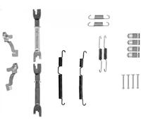 Juego de accesorios, zapatas de freno QUICK BRAKE para RIO II (JB) 1.4 2005-2011