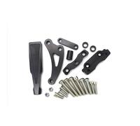 Kit De Montaje Del Estabilizador Del Soporte Del Amortiguador De Dirección De La Motocicleta Para H&onda CB650F CB650r F CB650F 2014-2019 2018 2017 Dirección Estabilizador de amortiguador(NEGRO)