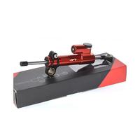 Kit De Montaje Del Soporte Control Seguridad Amortiguador Dirección Ajustable Para Motocicleta MT 07 MT07 MT-07 2014-2016 Estabilizador Volante(Red Black)