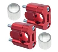 Kit de montaje elevador de manillar de motocicleta | 1 par para manillar de 22 mm y 28 mm | Abrazadera elevadora de manillar para ciclismo | para padres, adolescentes, profesionales, viajes por