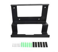 Kit de montaje en pared de metal para Starlink para enrutador Gen 3 y fuente de alimentación, accesorio de ahorro de espacio, fácil instalación, color negro