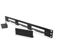 Kit de montaje en rack 1U de 19 pulgadas para 1-3 NUCs bajos, incluyendo 2 cubiertas en blanco