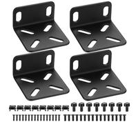 Kit de Montaje en Rack de 19 Pulgadas, Rack Mount Kit, Oreja de Montaje en Rack Ajustable de 13 a 35 mm en Conmutador de 19" Compatibles con Netgear TRENDnet Cisco D-Link HP, 17,3" a 19" (45 mm)
