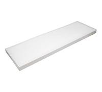 Kit de montaje en superficie para panel, incluye soportes, tornillos y herramientas; ideal para instalaciones en hogar y oficina.