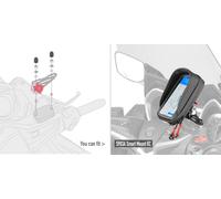 Kit de montaje Givi para Smart Mount RC S903A/S904B para HONDA, PIAGGIO, SYM, (Ver más marcas)