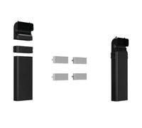 Kit de montaje para campana extractora Bosch HEZ9VDKE1 plástico negro