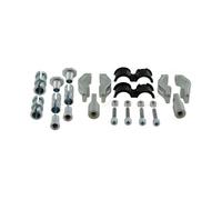 Kit fijación Racetech para protege-mains Vertigo à ˜ 22/à ˜ 28.6 articulado