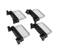 Kit de Montaje para Portaequipajes Juego de 4 Abrazaderas Montaje con Pernos en U for Cesta Techo Coche(80mm 4pcs)