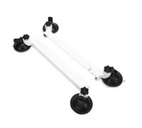 Kit de Montaje para satélite con Ventosa para Coche, Autocaravana, Barco, Color Blanco.