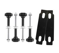 Kit de montaje para tablas de recuperación DIY universal con liberación | Kit soporte para tablas de tracción Portaequipajes Coche SUV Vehículo Todoterreno Camping
