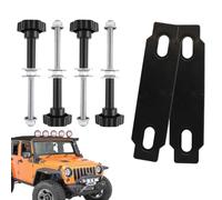 Kit de montaje para tablas de recuperación Liberación Rápida Tú Mismo | Kit soporte para tablas de tracción Portaequipajes Coche SUV Vehículo Todoterreno Camping
