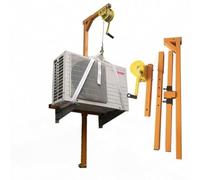 Kit de montaje portátil de CA - Unidad de aire acondicionado plegable de 3 HP con cabrestante manual de 10 m para una fácil instalación al aire libre y soluciones de refrigeración eficientes