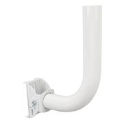 Kit de Montaje Starlink Ajustable, Soporte Resistente Al Viento de Acero Inoxidable para Pared Corta de Techo, Soporte Starlink, Montaje Cilíndrico en ángulo Recto, Fácil