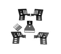 Kit de montaje universal para 5 altavoces Trak Racer soporte para altavoces ajustables para plataformas Sim en aluminio extruido estructura de acero resistente compatible con TR40 TR80 TR120 TR160