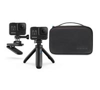 Kit de montaje universal para cámara GoPro AKTTR-002 con trípode y estuche, color negro