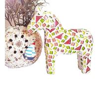 Kit de mosaico diy Paquete de Material arte cerámico mosaico, artesanías creativas modelado Pony, azulejos, decoración habitación Teselas para mosaicos(Free stone horse G)