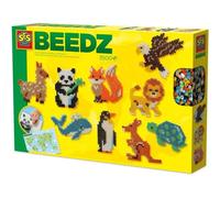 Kit de mosaico SES Creative Beedz 06207 3500 piezas multicolor y mapa educativo