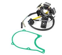 Kit de motor Compatible con XR100 XR100R CRF100 CRF100F 1992-2013 11394-KN4-750 31120-KN4-751 Junta de bobina de estator Juntas