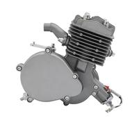 Kit de motor de bicicleta de 80 cc, motor de gasolina de 2 tiempos, motor de gasolina para bicicleta con encendido CDI, depósito de combustible de 2 litros, motor de un solo cilindro de hasta 40 km/h