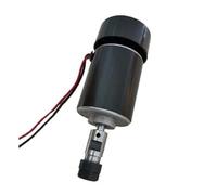 Kit de motor de husillo CNC refrigerado por aire de 24 V y 200 W: fuente de alimentación, controlador de velocidad y abrazadera de 52 mm Bajo nivel de ruido(Type5)