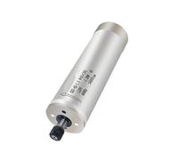 Kit de Motor de husillo refrigerado por agua de 1,2 kW, 220V, 62mm de diámetro, 60000rpm, 4 rodamientos, molde de pinza ER11, husillo for piedra, husillo for carpintería(Spindle 36000Rpm)