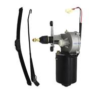 Kit de motor de limpiaparabrisas de 12V - de limpiaparabrisas eléctrico, conjunto de energía para todo clima | Instalación universal para de botes de triciclos, equipo de limpieza resisten