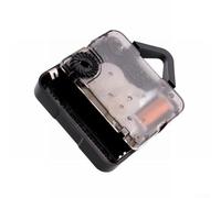 Kit de motor de mecanismo de movimiento de reloj de cuarzo con motor silencioso de eje largo para reparación de reloj de pared, incluye manecillas de hora, minuto y segundo