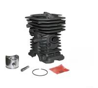 Kit de motor de motosierra de repuesto para marca X 136 137 141 142 - Conjunto de cilindro para juego de pistón, juntas de admisión, tubo, piezas de reparación de conector de chispa (D-40 mm)