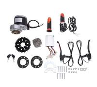 Kit de motor de reducción de engranajes cepillados de 12 V y 350 W Cuerpo de aleación de aluminio de alto rendimiento Núcleo de cobre Diseño inverso hacia adelante para scooters