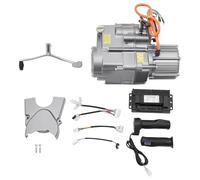 Kit de motor eléctrico, 1000 W, 48 V, motor sin escobillas con transmisión automática de 4 marchas, juego completo, incluye controlador y mango de acelerador, ideal para conversión de ATV, quad
