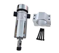 Kit de motor husillo CNC refrigerado por aire, 0,8 kW, 20000RPM, ER11/portabros, Motor 800W + regulador velocidad fuente alimentación for grabado Compatibilidad Versátil(800W ER11 Set 1)