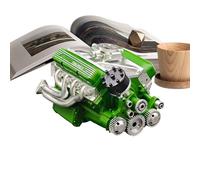 Kit de motor modelo para adultos, coleccionable de motor, adorno creativo de resina para escritorio, taller, educación, coleccionista, garaje, hogar, cumpleaños, lugar de trabajo, exhibición de aula