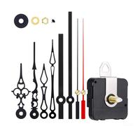 Kit de movimiento de reloj de cuarzo DIY con eje largo para reparación de reloj, motor de repuesto adecuado para punto de cruz, bordado, reloj de piso y reloj de pared