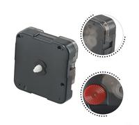 Kit de movimiento de reloj de cuarzo tipo barrido, solución fiable de bricolaje para reparar o hacer tus propios relojes de pared fácilmente (eje de 23,5 mm (eje de 8,9 mm sin rosca)