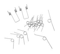 Kit de Muelles de Torsión 18 Piezas para Tapa de Cubo de Basura