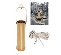 Kit de muestra de aceite de latón sin chispas y muestras de líquido, lata de muestreo de petróleo para uso químico, automotriz e industrial