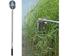 Kit de muestreo de agua con poste telescópico y vaso de precipitados de doble escala para pruebas ambientales