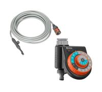 Kit de nebulización Gardena 10m, temporizador Easy Plus, 7 microbrumizadores, montaje sencillo