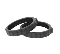 Kit de neumáticos de 2/4 piezas para Pentair Lil para limpiadores de piscinas Rebel diseñado para un uso duradero y una mejor e limpieza en piscinas sobre el suelo (paquete de 2)