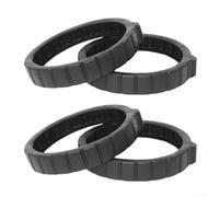 Kit de neumáticos para limpiadores de piscinas sobre la superficie, compatible con Pentair Lil para Rebel, aumenta el rendimiento de limpieza (paquete de 4)