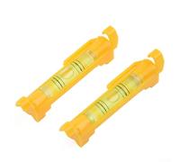 Kit de nivel de línea de construcción, colgante para nivel de burbuja, preciso y preciso, herramienta eficiente portátil, naranja, amarillo (amarillo)