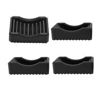Kit de nivelación de piernas de Plancha, niveladores de Parrilla BBQ,4X niveladores de Muebles apilables sin Deslizamiento - Modas de Muebles apilables para cuñas para el sofá de la Cama