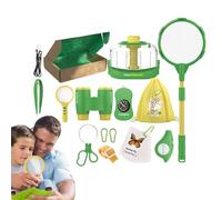 Kit de observación de la Naturaleza,Kit de observación para niños | Kit de recolección de,Visor de Caja de observación, Juego de exploración de lupas para niños, Kit de exploración de la