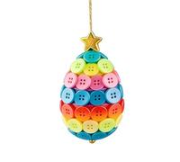 Kit de Ocio Creativo Botones, Decoración De Pascua Linda Para El Hogar Con Conejo - Set De Ocio Creativo Familiar Botones - Para Niñas Niños Decoración Puerta Pared Vitrina Dormitorio Salón