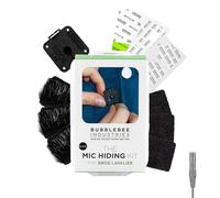 Kit de ocultación para micrófonos Rode Lavalier - Reduce el ruido del viento - Incluye fundas Lav invisibles, corrector de laca, cinta Lav, cinta para piel, funda de accesorios de micrófono - Fundas